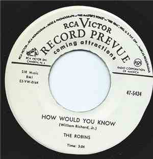 The Robins - How Would You Know /  Let's Go To The Dance