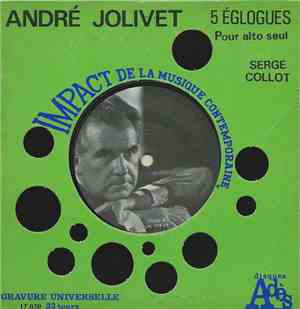 André Jolivet - 5 Eglogues Pour Alto Seul