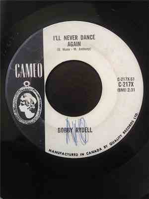 Bobby Rydell - I'll Never Dance Again