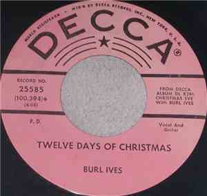 Burl Ives - Twelve Days Of Christmas