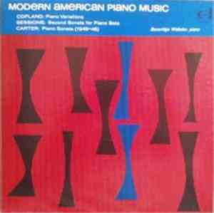 Copland / Sessions / Carter - Beveridge Webster - Modern American Piano Mus ...