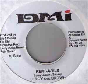 Leroy Artist Brown / Glen Washington - Rent-A-Tile / The Way You Hold Me