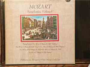 Mozart, Philharmonia Hungarica, Peter Maag - Mozart-Symphonies, Volume V