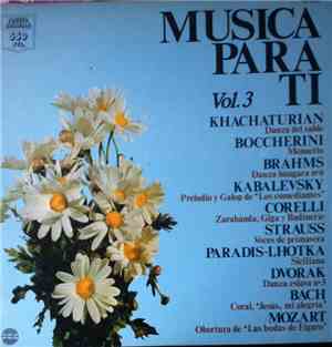 Orquesta De La Opera Popular De Viena - Musica Para Ti Vol. 3