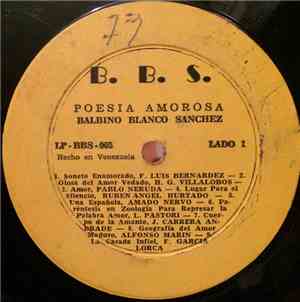 Balbino Blanco Sánchez - Poesía Amorosa