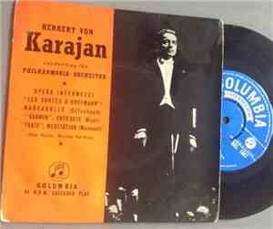 Herbert Von Karajan Conducting The Philharmonia Orchestra - Opera Intermezz ...