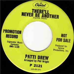 Patti Drew - Keep On Movin' / There'll Never Be Another