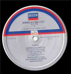 Rodrigo, Moreno-Buendia, Marisa Robles, Philharmonia Orchestra, Charles Dut ...