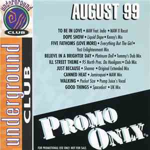 Various - Promo Only Underground Club: August 99