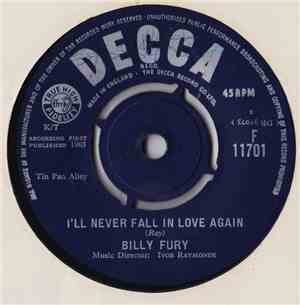 Billy Fury - I'll Never Fall In Love Again