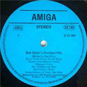 Bob Dylan - Bob Dylan's Greatest Hits