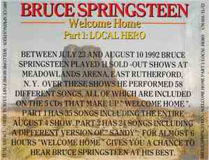 Bruce Springsteen - Welcome Home Part: 1 Local Hero