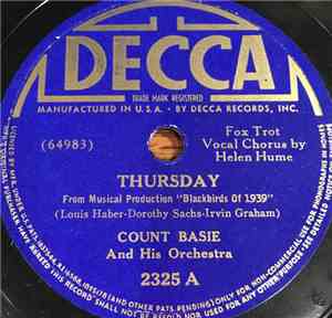 Count Basie And His Orchestra - Thursday / Shorty George