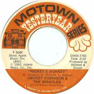 Smokey Robinson & The Miracles - Mickey's Monkey / A Love She Can Count On
