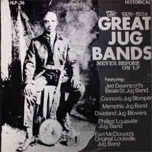 Various - The Great Jug Bands 1926-1934