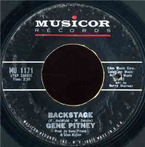 Gene Pitney - Backstage