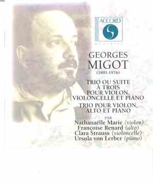 Georges Migot - Nathanaëlle Marie, Françoise Renard, Clara Strauss, Ursula  ...