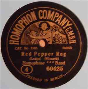 Homophone  Band - Red Pepper Rag / The Policeman's Holiday