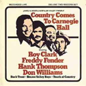 Various - Country Comes To Carnegie Hall