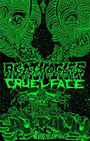 Agathocles / Cruel Face  - Ao Vivo No Zapata