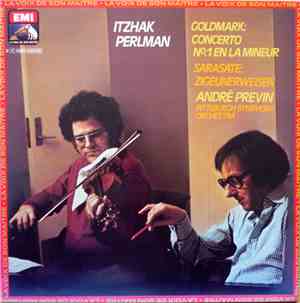 Goldmark, Sarasate, Itzhak Perlman, André Previn, Pittsburgh Symphony Orche ...