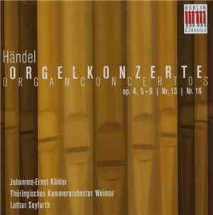 Händel, Johannes-Ernst Köhler, Türingisches Kammerorchester Weimar, Lothar  ...