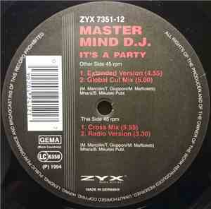 Master Mind D.J. - It's A Party