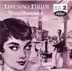 Tony Romano  - Love Songs Italiane