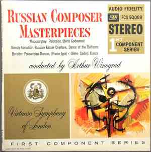 Arthur Winograd Conducting Virtuoso Symphony Of London - Russian Composer M ...