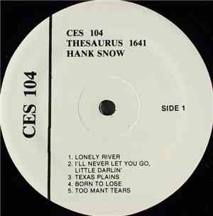 Hank Snow - Thesaurus 1641 / Thesaurus 1657