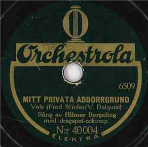 Hilmer Borgeling - Mitt Privata Abborrgrund / Lill-Inger