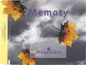 November  - Memory (The Single Of November)
