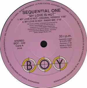 Sequential One - My Love Is Hot