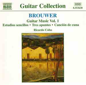 Brouwer - Ricardo Cobo - Guitar Music Vol. 1: Estudios Sencillos · Tres Apu ...