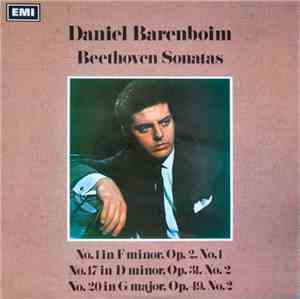 Daniel Barenboim - Beethoven Sonatas: No.1 In F Minor, Op.2, No.1; No.17 In ...