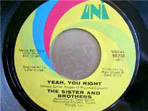 The Sister And Brothers - Yeah, You Right