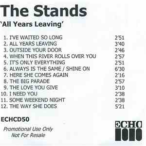 The Stands - All Years Leaving
