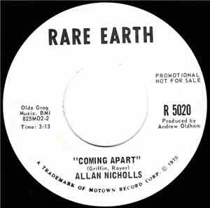 Allan Nicholls  - Coming Apart