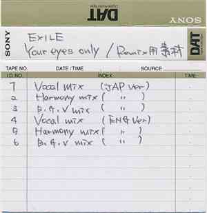 Exile  - Your Eyes Only / Remix