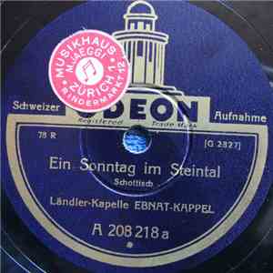 Ländler-Kapelle Ebnat-Kappel - Ein Sonntag Im Steintal / Gruss Vom Peter