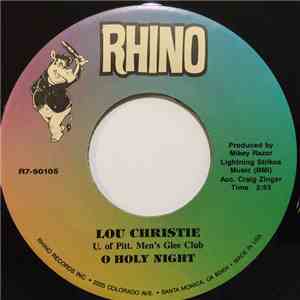 Lou Christie, U. Of Pitt. Men's Glee Club - O Holy Night