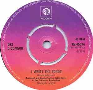 Des O'Connor - I Write The Songs