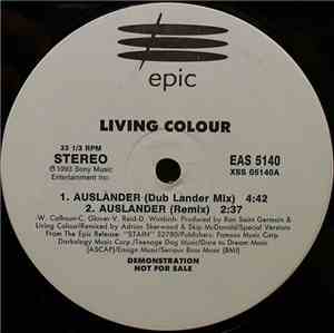 Living Colour - Ausländer (Mixes by Adrian Sherwood / Skip McDonald & Sasch ...