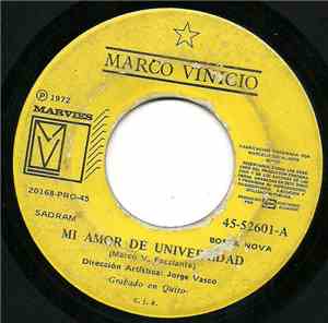 Marco Vinicio Escalante - Mi Amor De Universidad