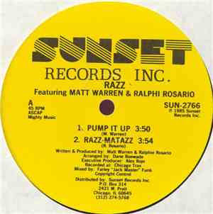 Razz Featuring Matt Warren & Ralphi Rosario - Pump It Up