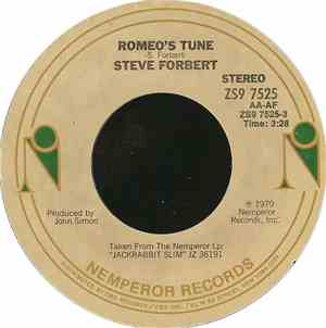 Steve Forbert - Romeo's Tune