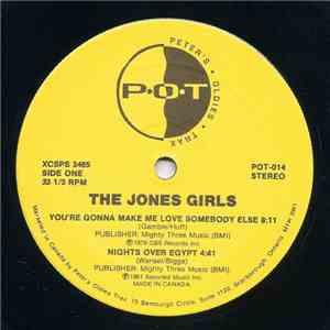 The Jones Girls /  Jean Carne - You're Gonna Make Me Love Somebody Else / N ...