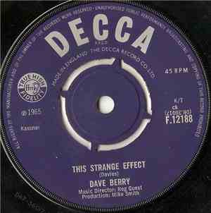 Dave Berry - This Strange Effect