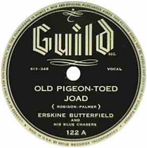 Erskine Butterfield And His Blue Chasers - Old Pigeon-Toed Joad / Conversat ...