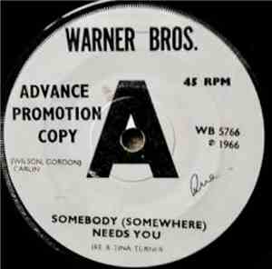Ike & Tina Turner - Somebody (Somewhere) Needs You / (I'll Do Anything) Jus ...
